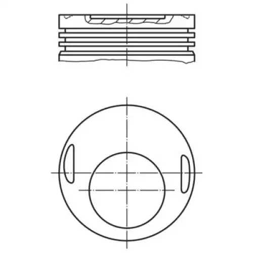 MAHLE Motor Pistonu 96.50mm 0026912