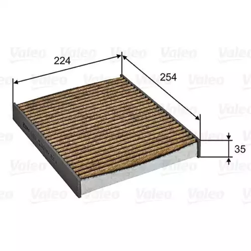 VALEO Polen Filtre 701029