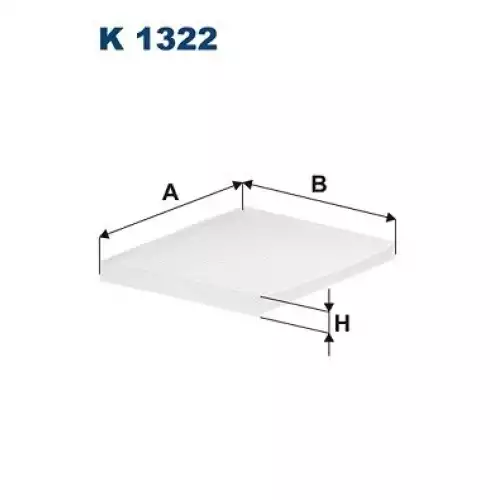 FILTRON Polen Filtre K1322