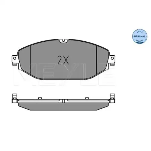 MEYLE Ön Fren Balatası 0252207619