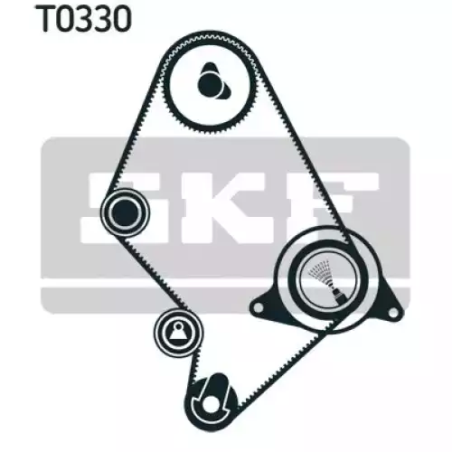 SKF Eksantrik Triger Kayış Seti VKMA91124