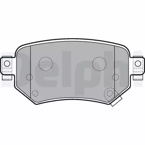 DELPHI Arka Fren Balatası Takım LP3234