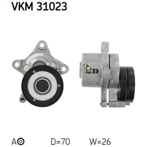 SKF Alternatör V Kayışı Gergi Rulmanı Kütüklü VKM31023