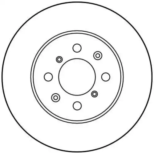 TRW Ön Fren Diski Havalı 262.4.mm DF2717