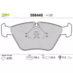 VALEO Ön Fren Balatası 598440