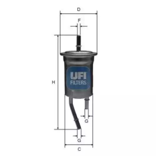 UFI Benzin Filtre 31.828.00