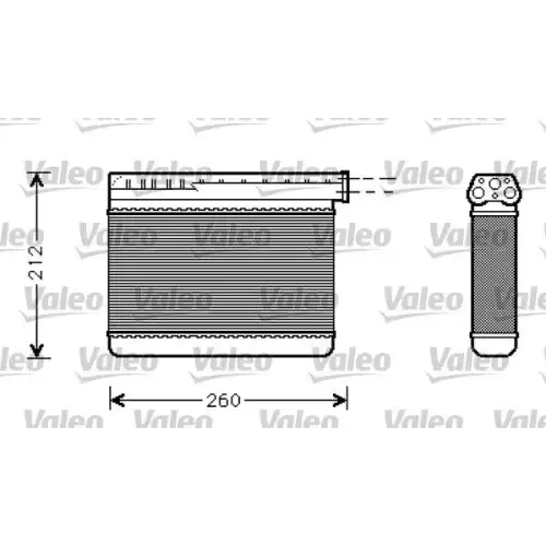 VALEO Kalorifer Radyatörü 812240