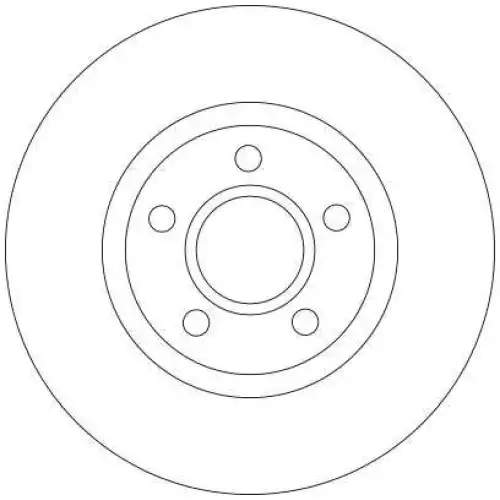 TRW Ön Fren Diski Havalı 300mm Takım DF4424