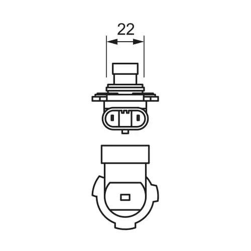 BOSCH Far Ampulü 12V-55W-HIR2 1987302026