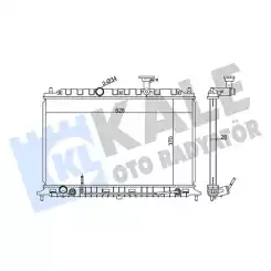 KALE Motor Su Radyatörü 359100