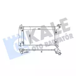KALE Motor Su Radyatörü Manuel Şanzıman 366900