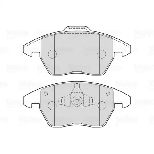 VALEO Ön Fren Balatası 670715