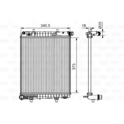 VALEO Motor Su Radyatörü 735633