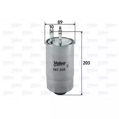 VALEO Yakıt Filtresi Mazot 587536