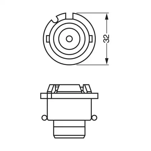 BOSCH Ampül 12V D2S Xenon 1987302904