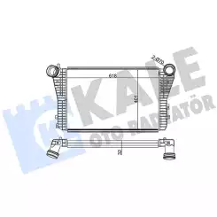 KALE Turbo Radyatörü İntercoller 342100