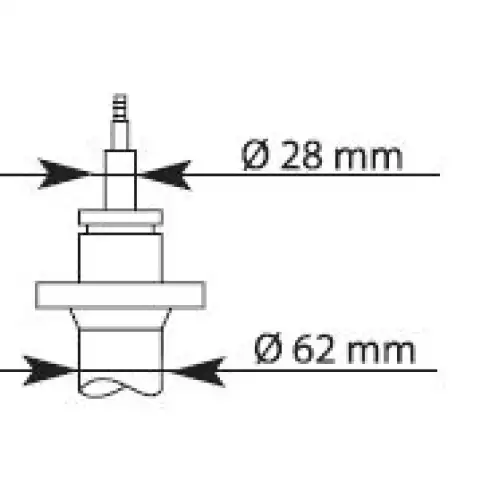 KYB Amortisör Ön 22Mm Kalın Mil 635807