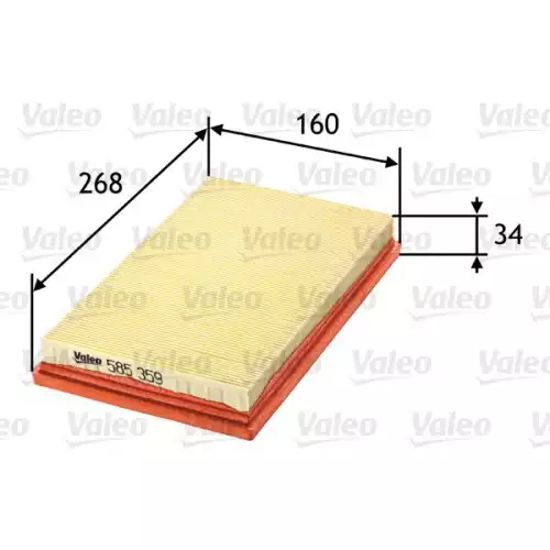 VALEO Hava Filtre 585359