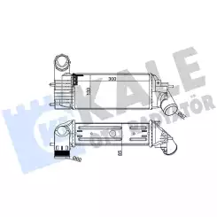 KALE Turbo Radyatörü İntercooler 343600