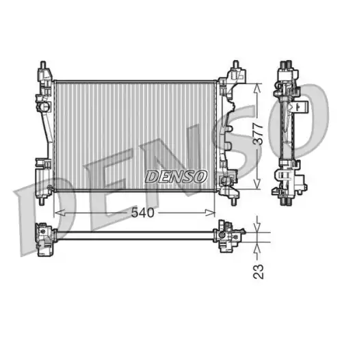 DENSO Motor Su Radyatörü DRM09109