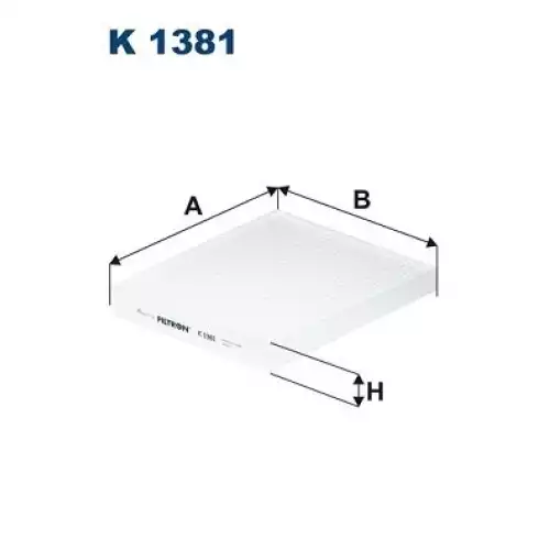 FILTRON Polen Filtre K1381