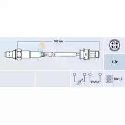 FAE Lamda Oksijen Sensörü FAE 77243