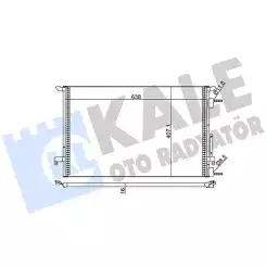KALE Klima Radyatörü Kondanser 389000