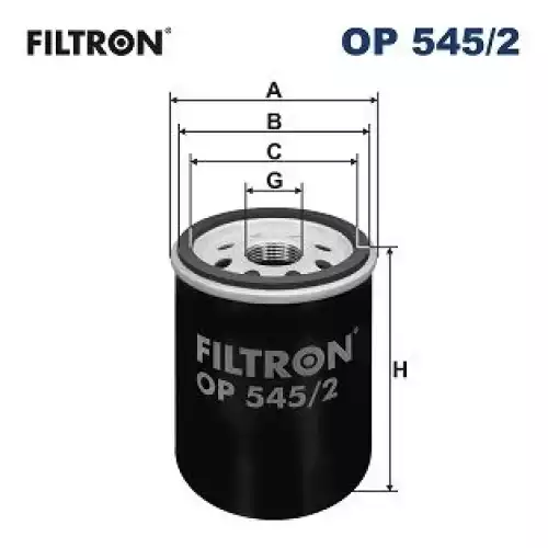 FILTRON Yağ Filtre OP545/2