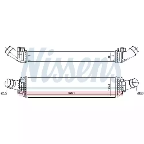 NISSENS Turbo İntercool Radyatörü 961468