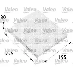 VALEO Polen Filtresi 698512