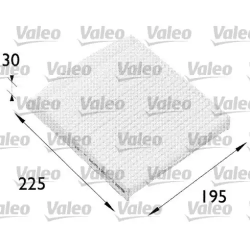 VALEO Polen Filtresi 698512