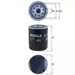 MAHLE Yağ Filtre OC105