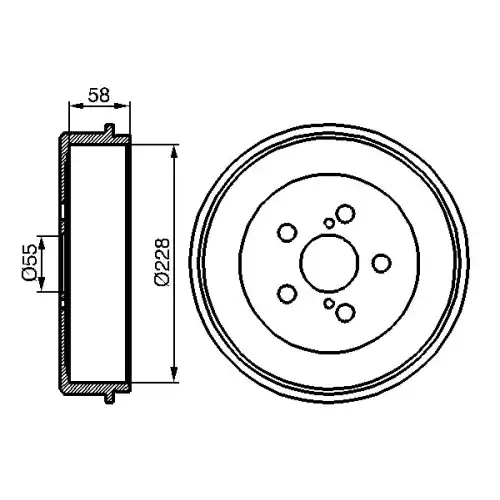 BOSCH Arka Fren Kampanası 0986477140