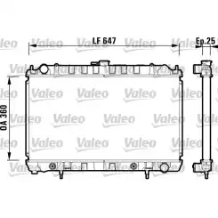 VALEO Motor Su Radyatörü 734149