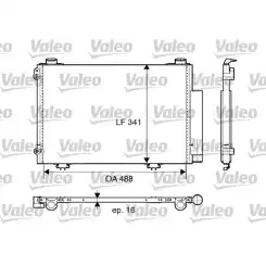 VALEO Klima Radyatörü Kondenser 817674