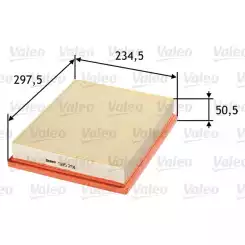 VALEO Hava Filtre 585291