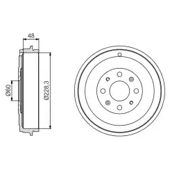 BOSCH Arka Fren Kampanası 0986477208