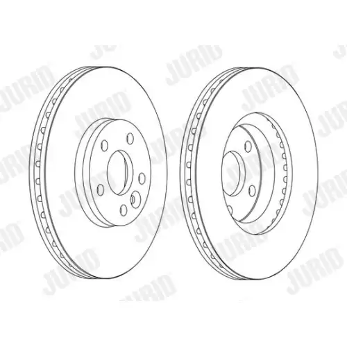 JURID Ön Fren Diski Adet 562628JC1