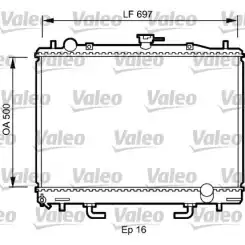 VALEO Motor Su Radyatörü 735059