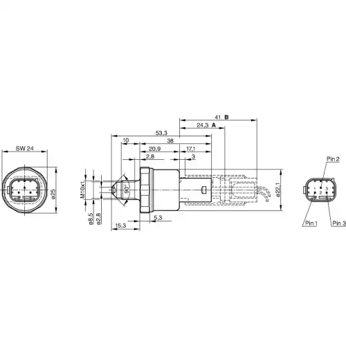 BOSCH Manifold Basınç Sensörü 0265005303