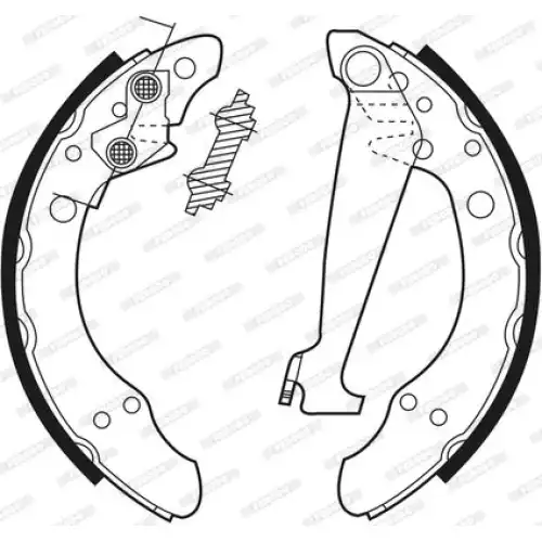 FERODO Arka Fren Balatası Kampana FSB408