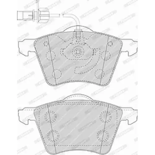 FERODO Ön Fren Balatası Tk FVR1484