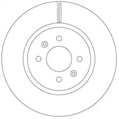 TRW Ön Fren Diski Havalı 280.4.mm DF6842
