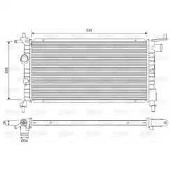 VALEO Motor Su Radyatörü 732606