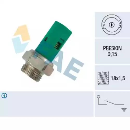 FAE Yağ Basınç Müşürü-Sensörü FAE 12520