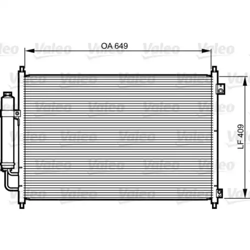 VALEO Klima Radyatörü Kondenser 814231