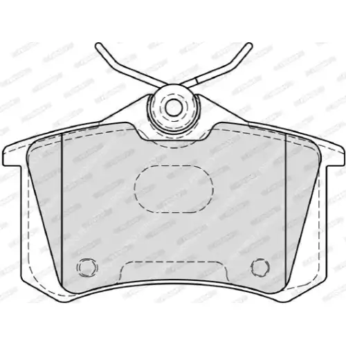 FERODO Arka Fren Balatası Tk FDB4183