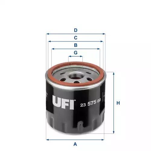 UFI Yağ Filtre 23.575.00