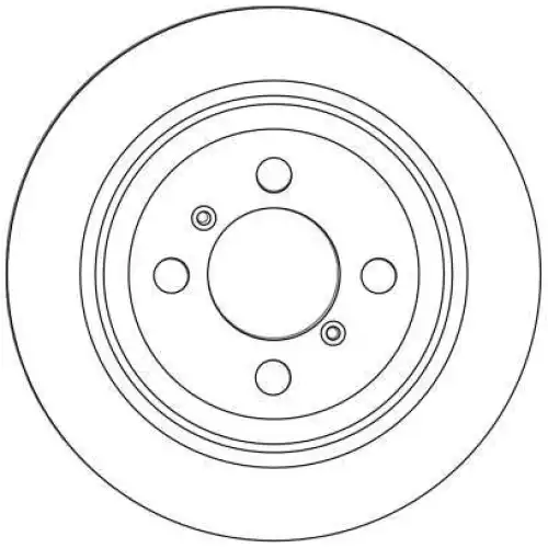 TRW Ön Fren Diski Havalı 252.4.mm DF4376