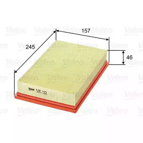 VALEO Hava Filtre 585132